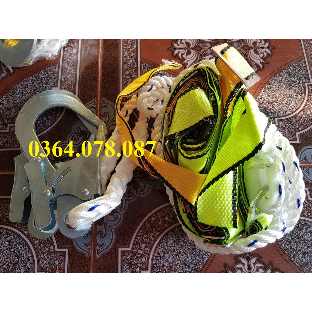 ĐAI AN TOÀN TOÀN THÂN 1 MÓC LỚN ( Móc + luôn thân)