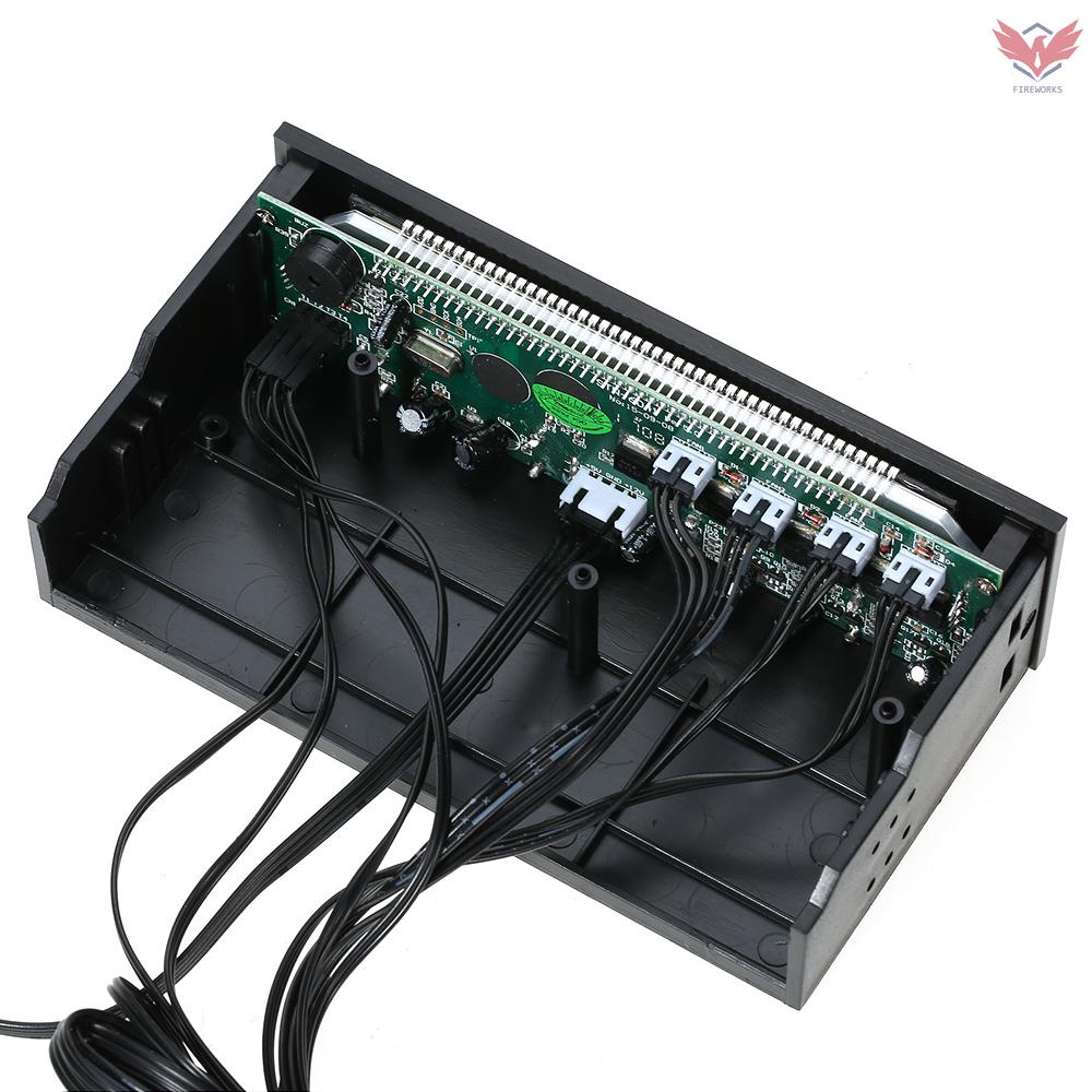 Bảng Điều Khiển Tốc Độ Quạt Tản Nhiệt Cpu 4 Kênh Đa Năng Có Màn Hình Lcd | BigBuy360 - bigbuy360.vn