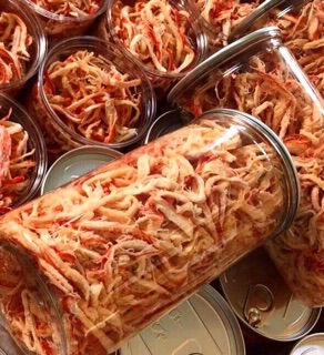 Mực hấp cốt dừa
