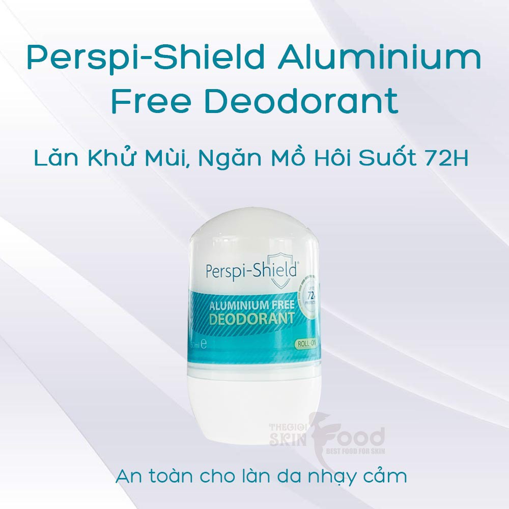 Lăn khử Mồ Hôi Nách Và Cơ Thể Perspi-Shield 72h Aluminium Free Deodorant 50ml