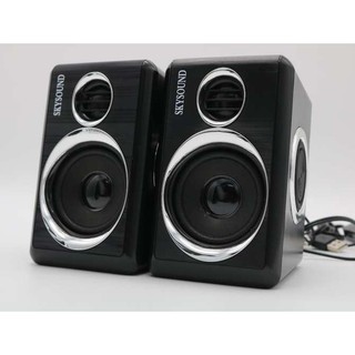 ( Tặng Lót ) Loa Well Sound 2.0 Skysound PD165 Tặng Bàn Di Gaming khổ nhỏ