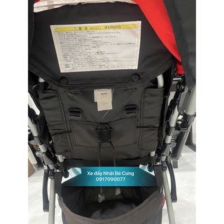 xe đẩy Graco citilite R đen đỏ 2c3tt