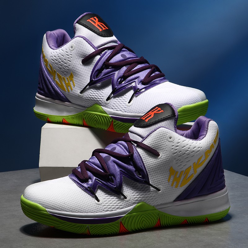 Màu mới NBA Kyrie Irving 5 Giày bóng rổ chuyên nghiệp Giày bóng rổ nam/Giày bóng rổ nữ Giày bóng rổ trẻ em Size:36-46