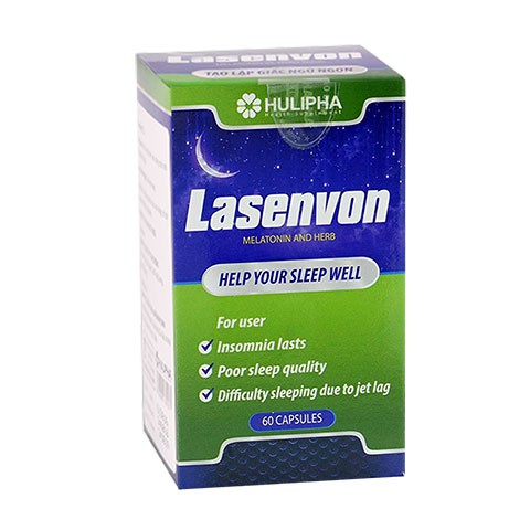 Lasenvon – Hỗ trợ ngủ ngon, dùng cho người mất ngủ kéo dài, giảm stress, lo âu kéo dài