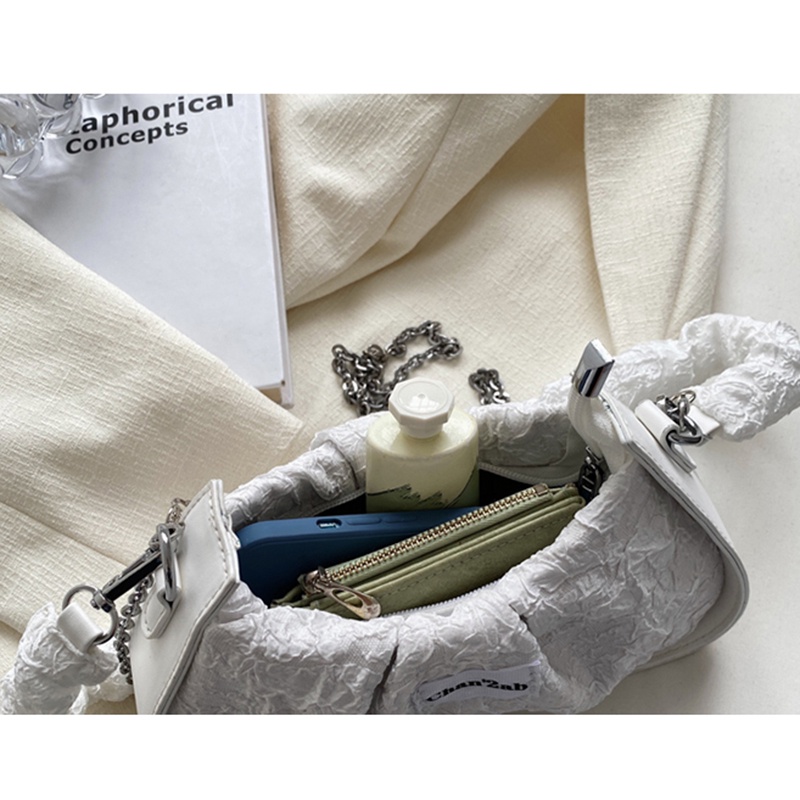 IELGY Túi Đeo Vai Màu Trơn Thời Trang Dành Cho Nữ