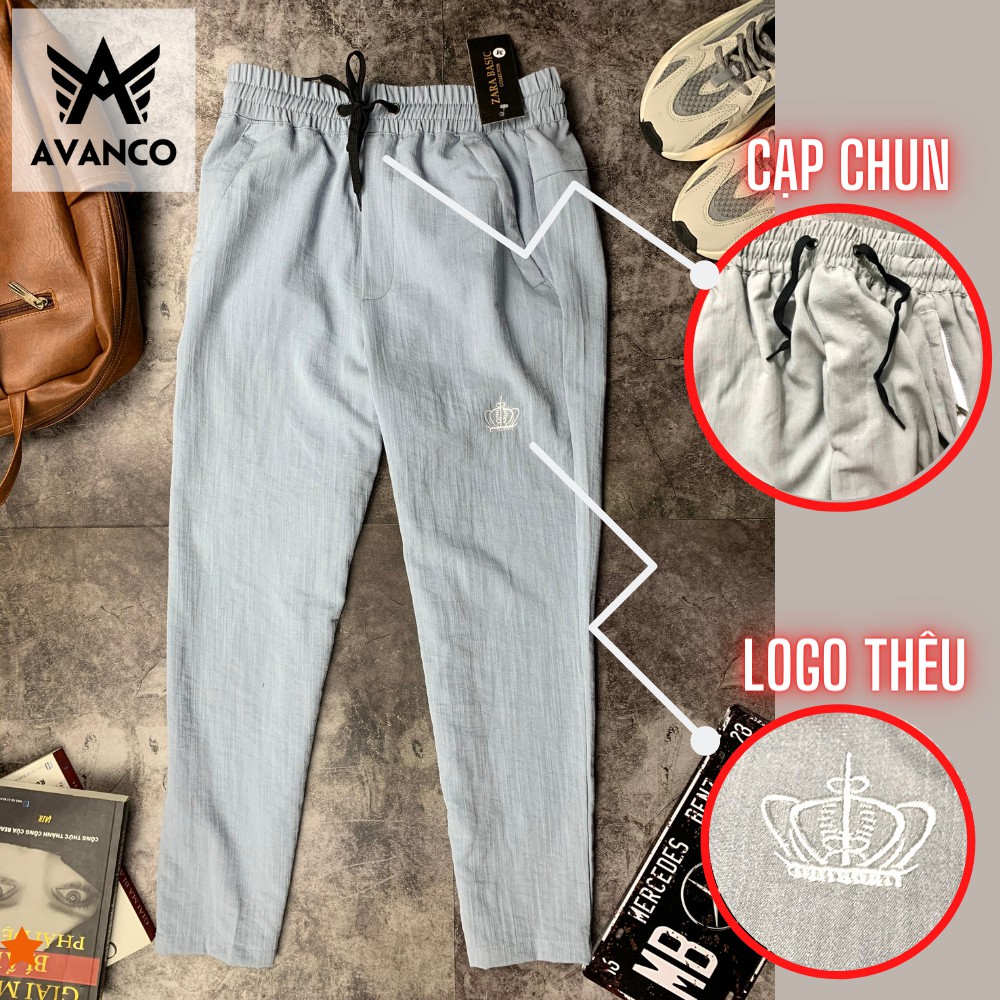 Quần baggy đũi nam dáng suông hiện đại, chất đũi thái tự nhiên co giãn nhẹ mặc cực kỳ thoải mái và thoáng mát - 1QDĐL | BigBuy360 - bigbuy360.vn