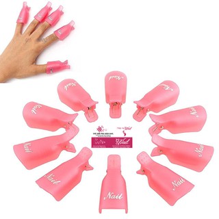 Kẹp Ủ móng Tay - Lẻ 1 Vỉ 10 Cái