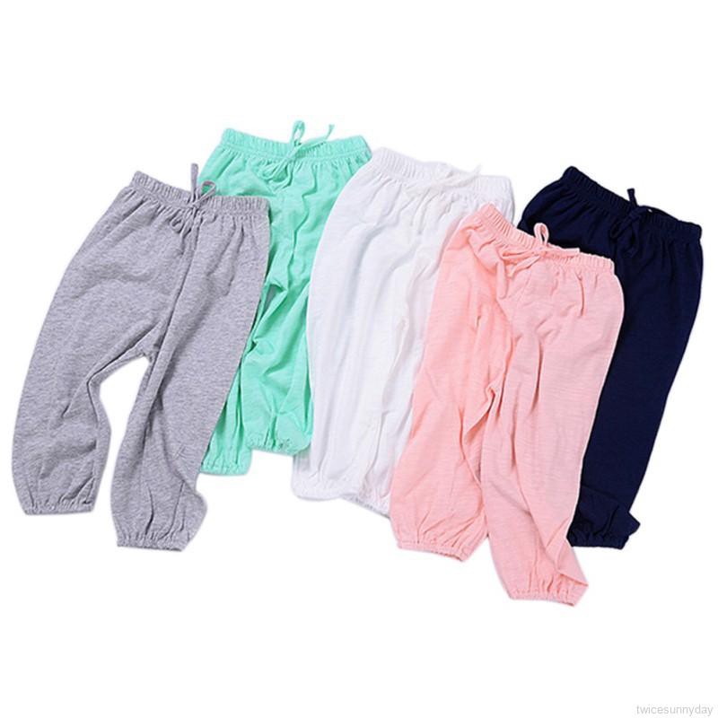 Quần ống rộng in họa tiết hoạt hình cho bé