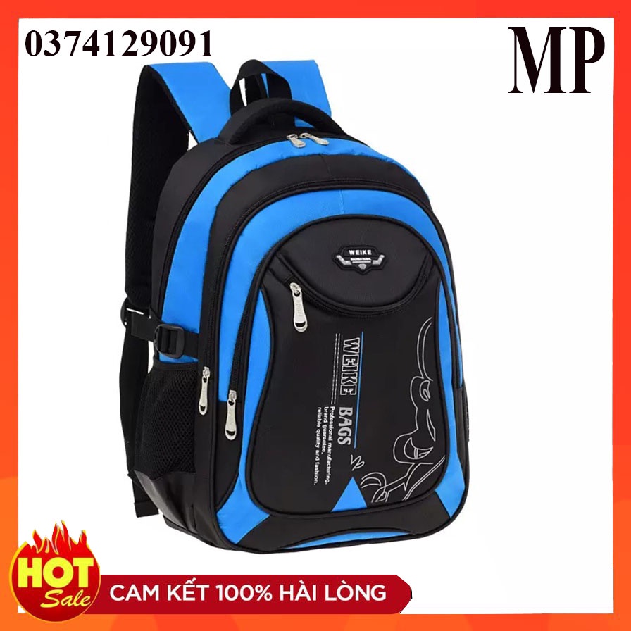 [Giá Sỉ] Cặp sách, Balo Học Sinh Siêu Nhẹ, Chống Thấm Nước Cao cấp size 45 cm phù hợp cho các bạn từ lớp 3 trở lên