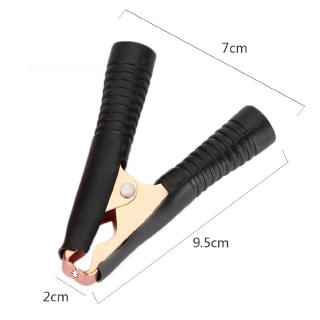 Connector Test Clamp Car Battery Clip 2PCS Red Black Coppering