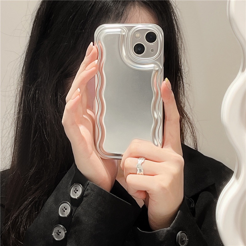 Ốp Điện Thoại TPU Mềm Có Đệm Khí Chống Bụi Mạ Điện Hợp Thời Trang Cho IPhone 13 12 11 Pro Max X XS XR 8 7 Plus