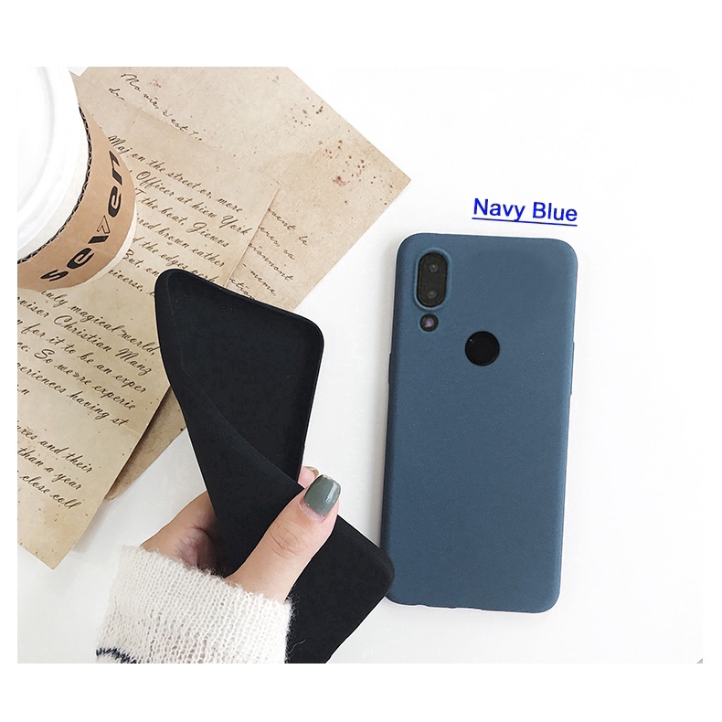 Ốp Lưng Mềm Chống Bám Vân Tay Cao Cấp Cho Xiaomi Redmi Note 8 7 Pro Redmi 7 7a