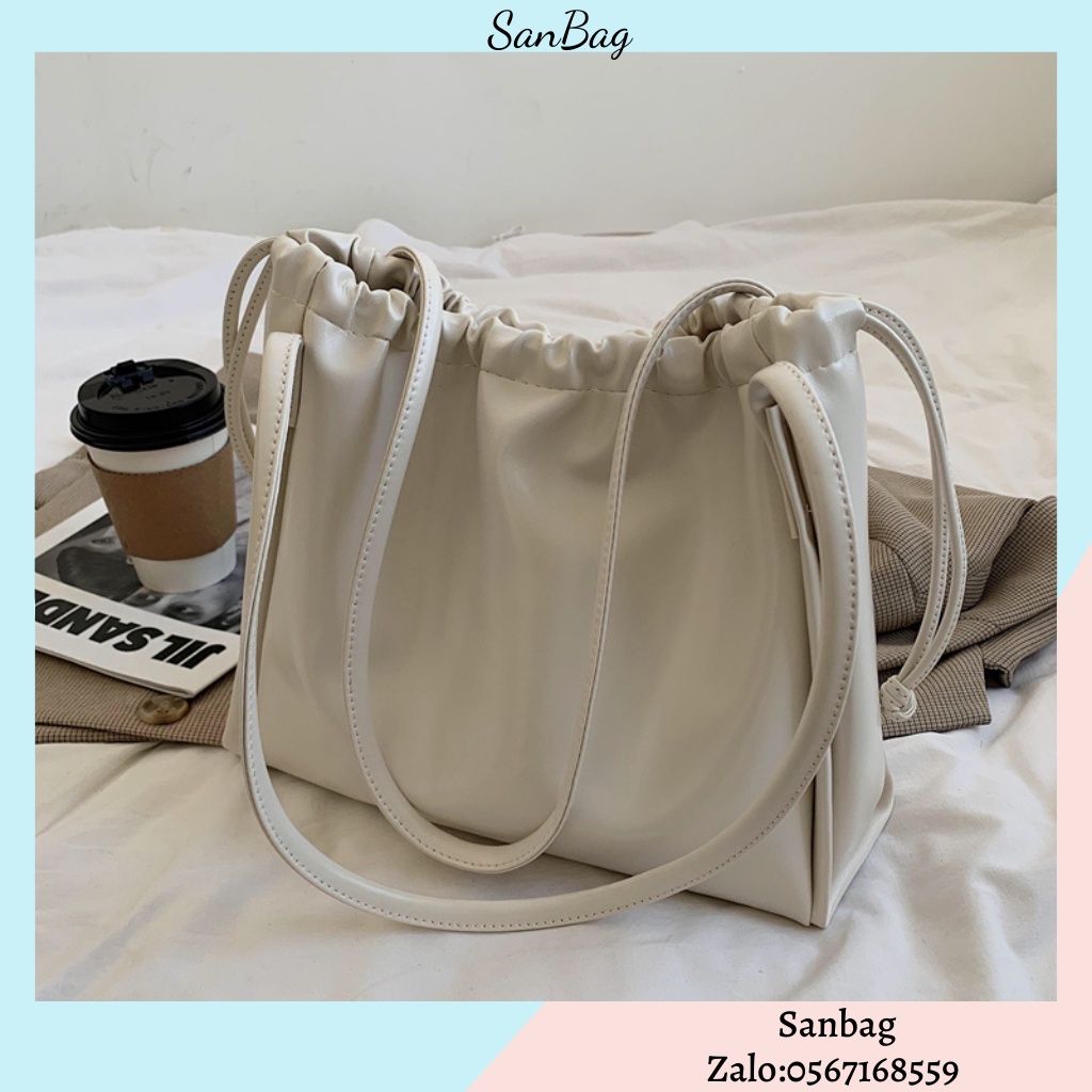 Túi xô size lớn cao cấp 2021 dây đeo gốc kép Ulzzang siêu đẹp ❤️