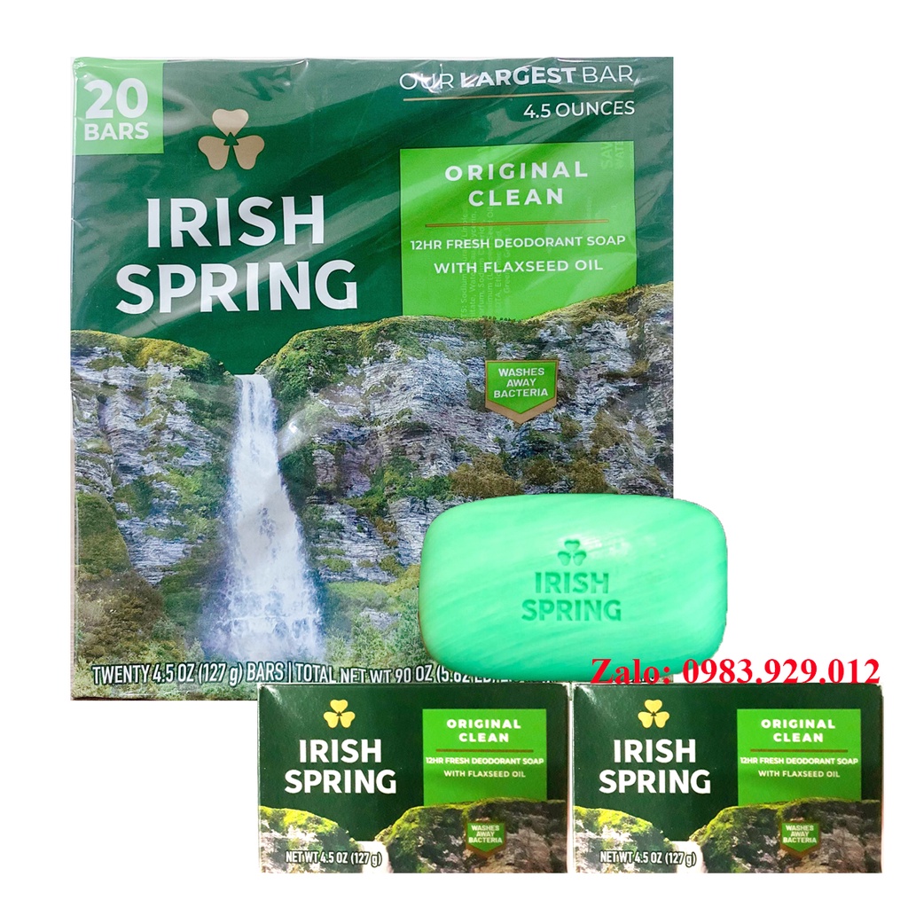 [Lốc 20] Xà phòng Irish Spring