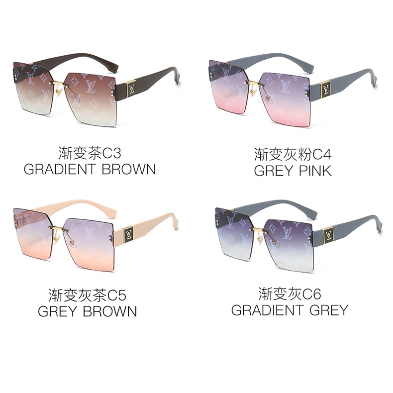 Kính Mát LV Gọng Chữ V Sang Trọng Cổ Điển Chống Tia UV400