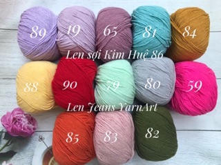 Len Jeans YarnArt ( từ màu 69-80)