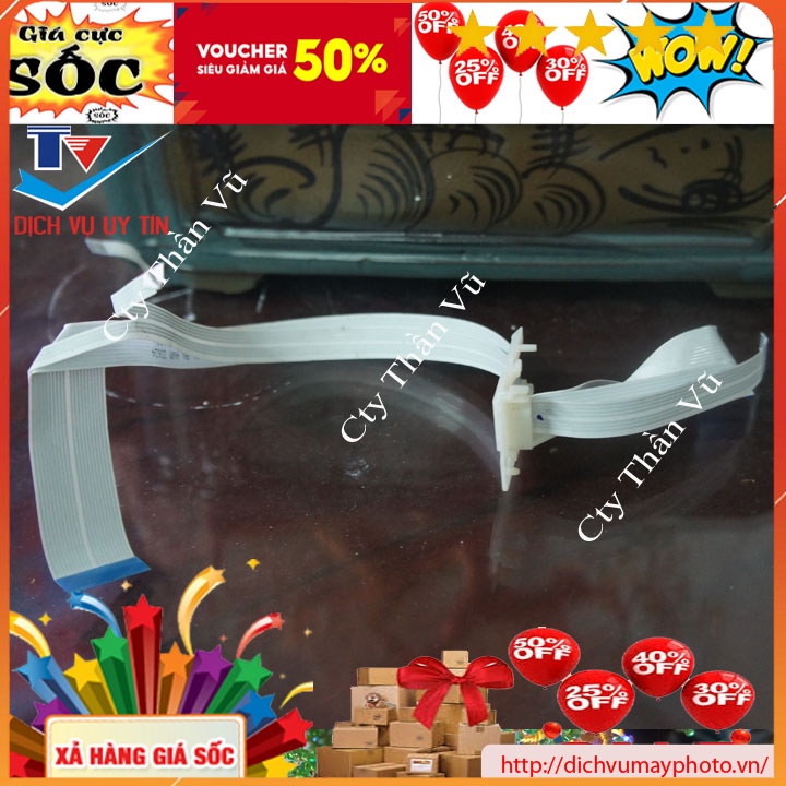Full bộ cáp đầu in Epson L300 L310 L200 L210 L360 L365 L455 L565 L558 chuẩn bóc máy chạy ổn định