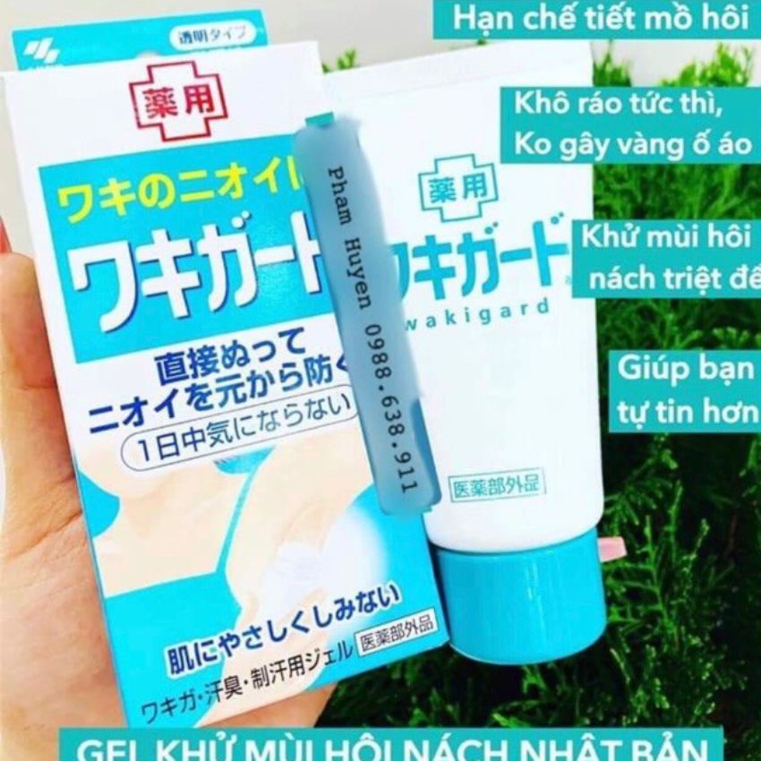 [Hàng Auth] Gel khử mùi hôi nách kobayashi, lăn nách gel nhật chính hãng