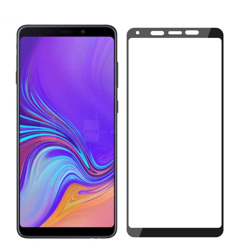 Kính Cường Lực Bảo Vệ Toàn Màn Hình Chống Bám Vân Tay Cho Samsung Galaxy A9 / A9S