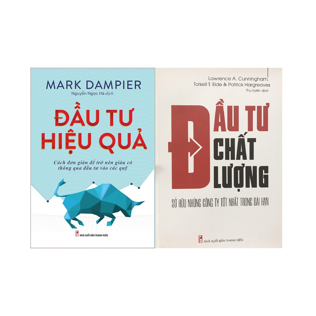 Combo Sách - Đầu Tư Chất Lượng + Đầu Tư Hiệu Quả - nguyetlinhbook