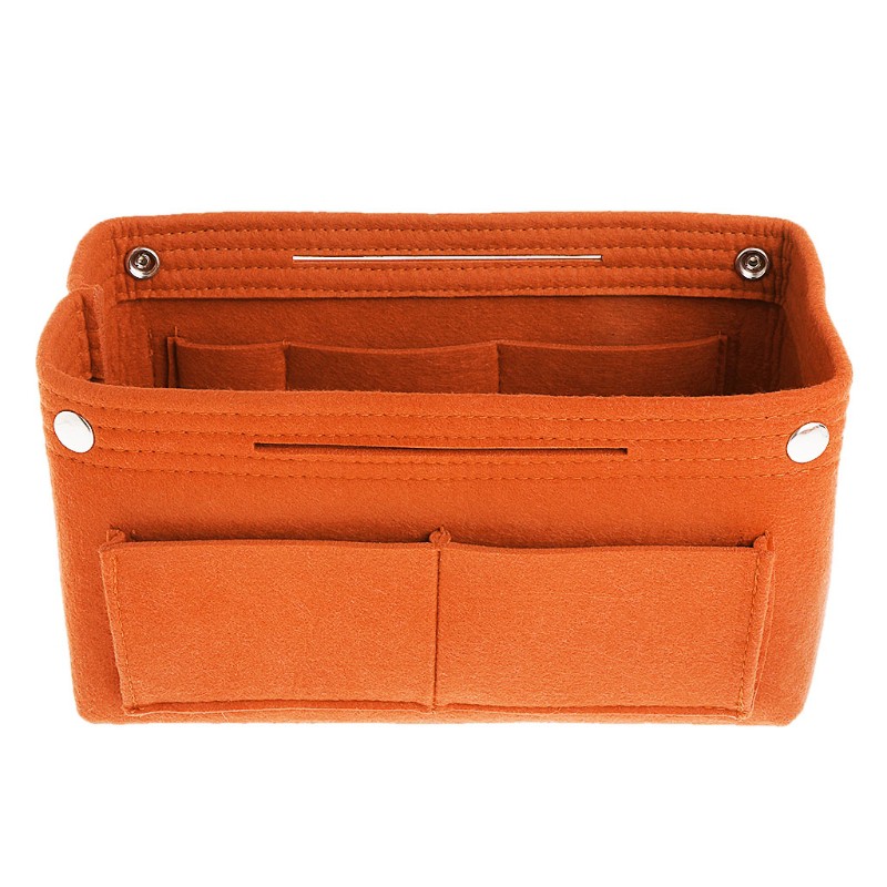 Ngăn đựng mỹ phẩm chèn túi xách đa năng bằng vải nỉ