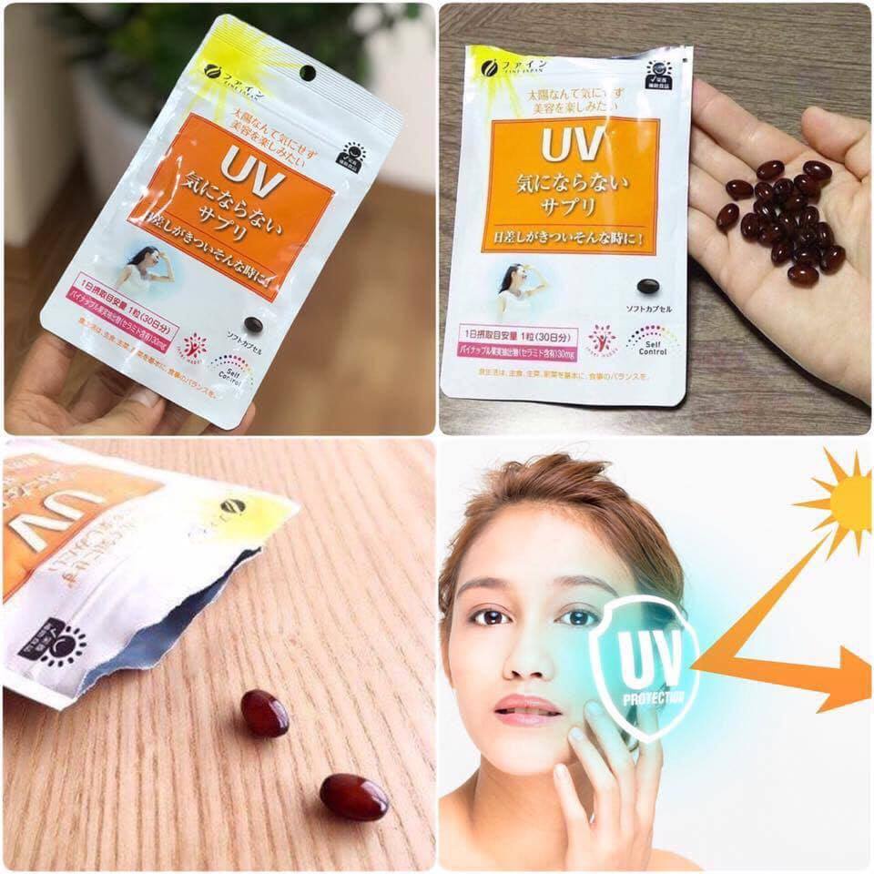 Viên uống chống nắng UV Fine 30 viên Nhật Bản