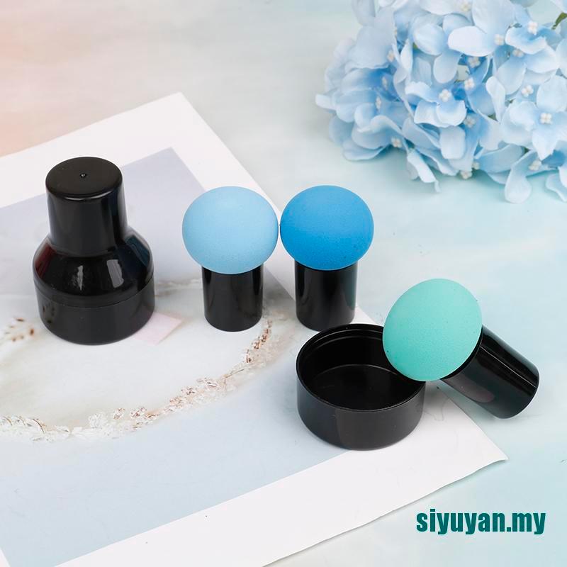 (hàng Mới Về) Mút Trang Điểm Khô / Ướt Hình Nấm Dễ Thương Kèm Hộp Đựng | BigBuy360 - bigbuy360.vn