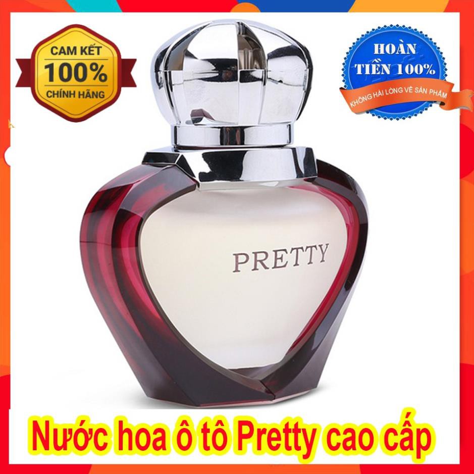 Nước Hoa Ô tô Cao Cấp PRETTY cực thơm chính hãng 32ml, chuẩn hãng