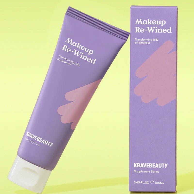 DẦU TẨY TRANG DẠNG THẠCH KRAVE BEAUTY MAKEUP RE-WINED