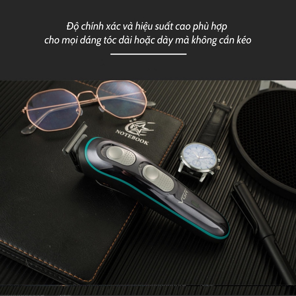Tông đơ điện cắt tóc thiết kế nhỏ gọn hiện đại sạc bằng cáp USB phù hợp cho nam - TDT02