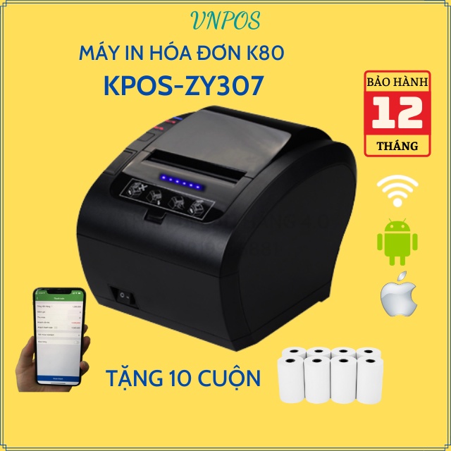 COMBO Máy in hóa đơn + Máy quét mã vạch + Phần mềm quản lý bán hàng giá tốt