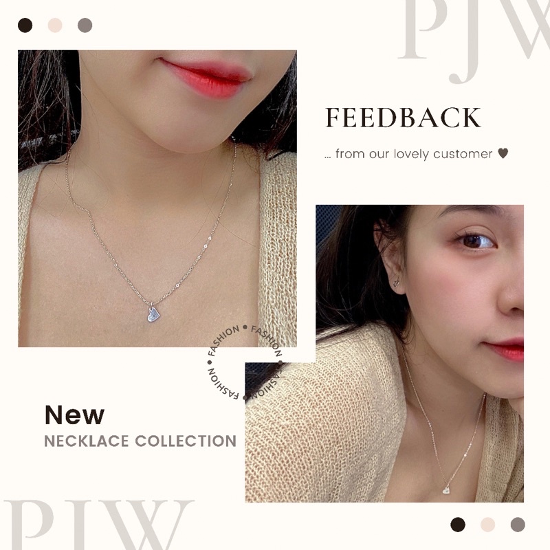 Dây chuyền mặt trái tim nhỏ