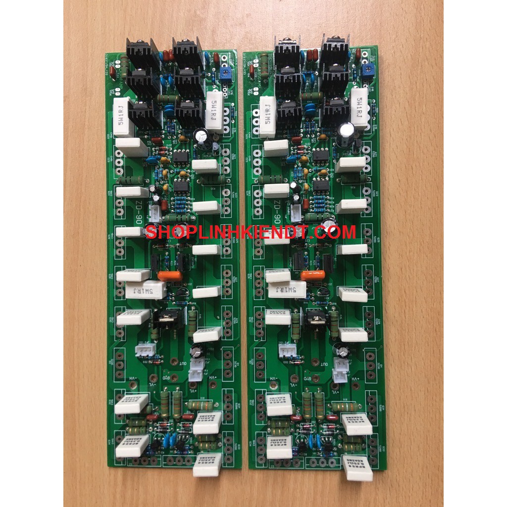 Mạch công suất cục đẩy LA600 LA800 1300W 1 kênh có bù áp
