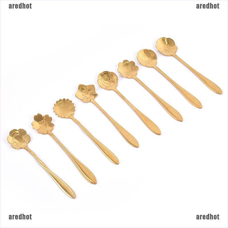 Muỗng Inox Hình Hoa Độc Đáo