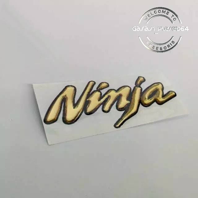 Logo 3d Bằng Cao Su Trang Trí Xe Ninja R Ninja Rr Ninja 250 Karbu Fi Giá Rẻ Nhất