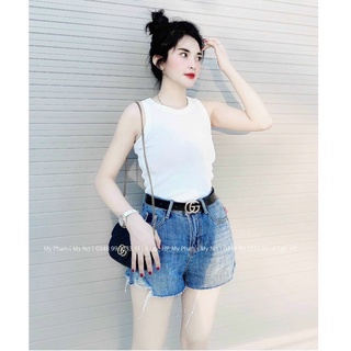 Áo gân sát nách cổ tròn cá tính ttvv0003