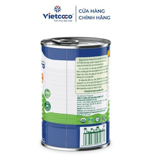 Vietcoco- Nước cốt dừa tươi hữu cơ Lon 400ml