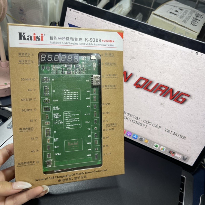 BỘ KÍCH PIN KAISI K-9220