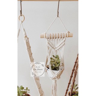 [Giá ưu đãi] Macrame treo cây size mini 15x30