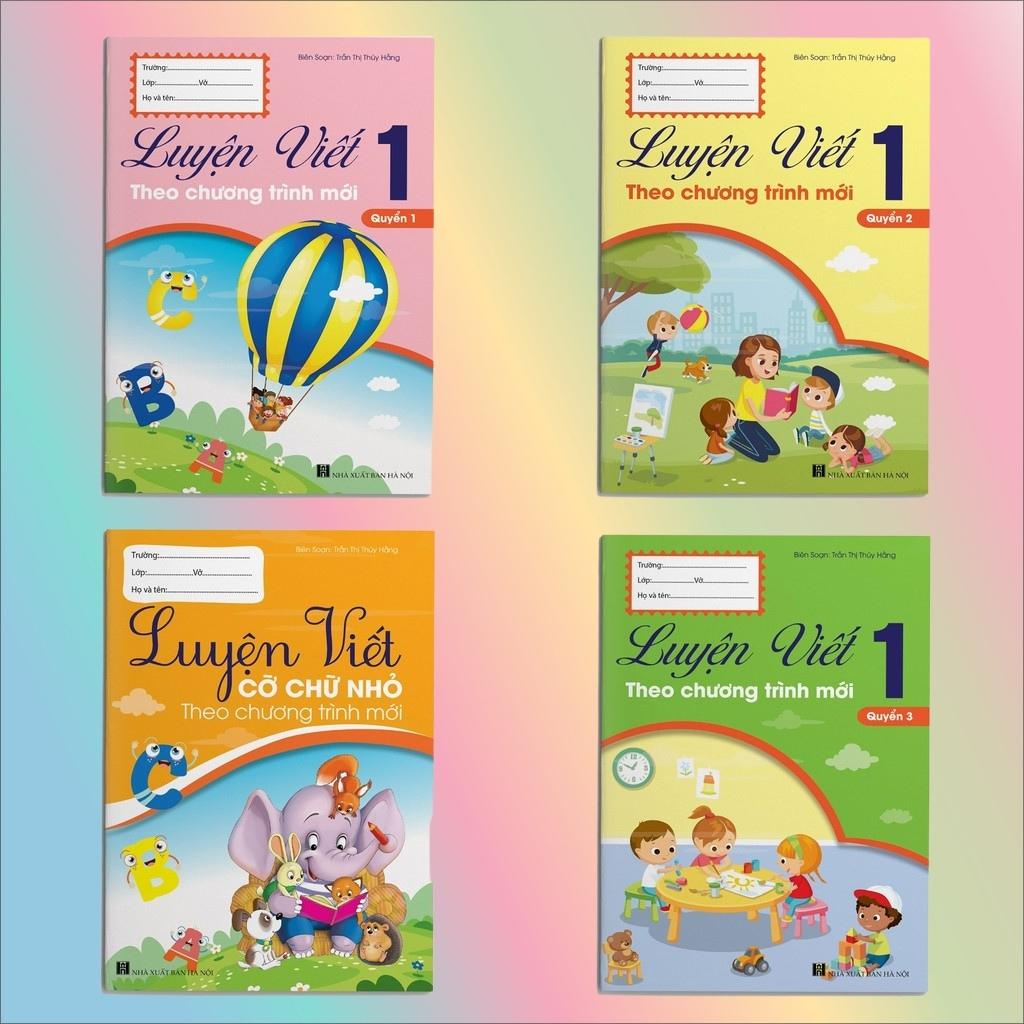 Sách - Luyện Viết Theo Chương Trình Mới Dành Cho Học Sinh Lớp 1- Combo 4 Cuốn
