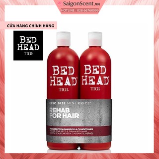[SaigonScent] Cặp Gội Xả Bed Head Tigi Urban Anti+dotes Resurrection số 3 ( 2*750mL )