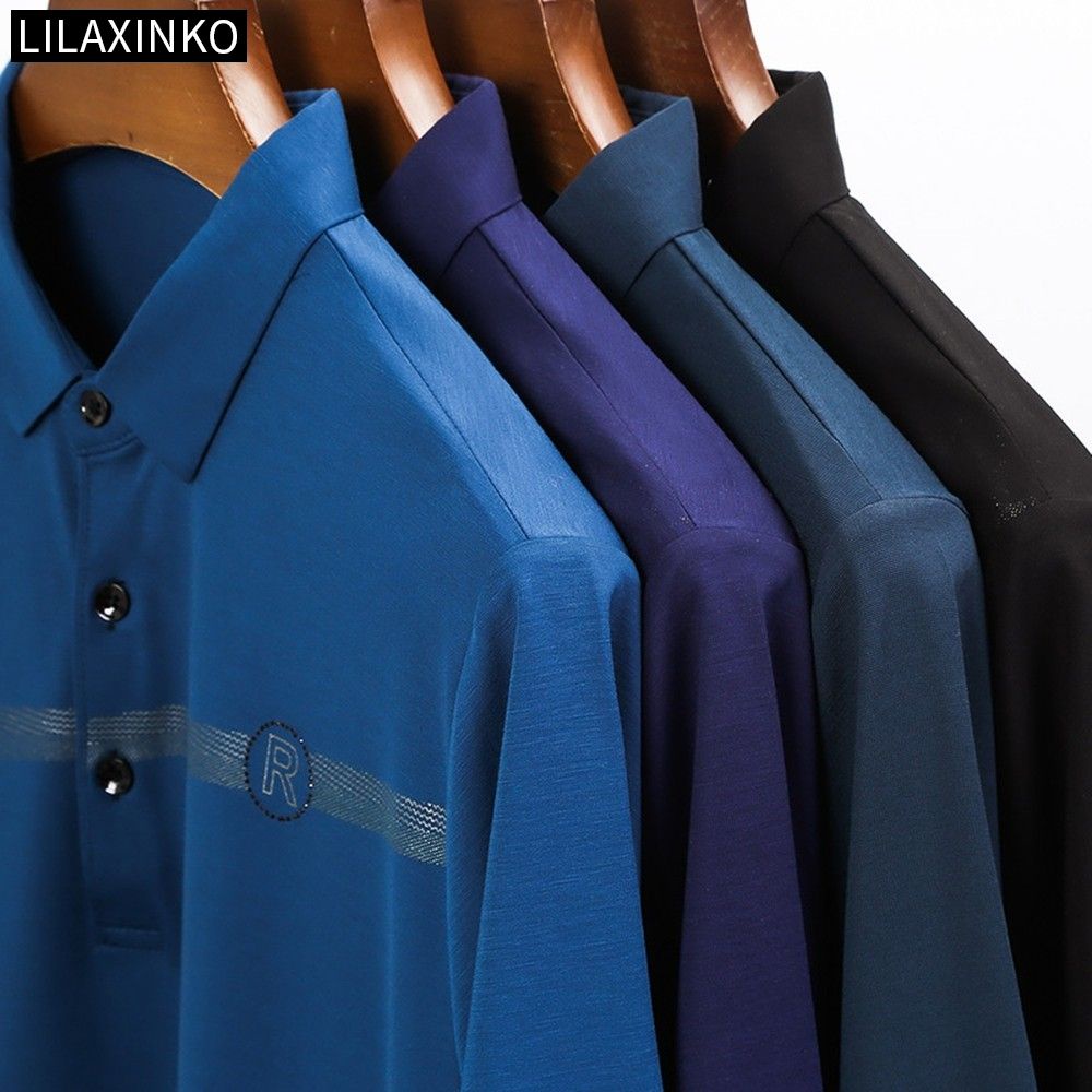 Áo Thun Polo Tay Ngắn Họa Tiết Sọc Ngang 4 Màu Sắc Thời Trang Cho Nam