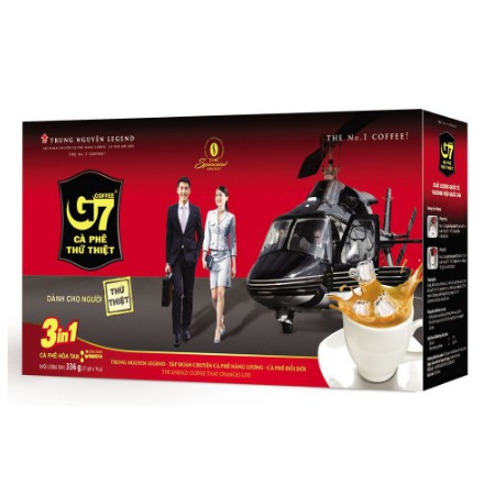 Cà Phê Trung Nguyên G7 3in1 - Cafe hòa tan - Hàng chính hãng