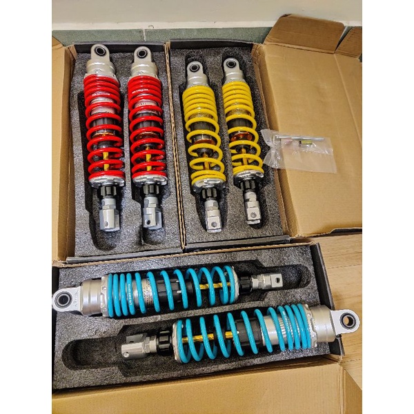 Phuộc OHLINS có núm tăng chỉnh lắp AIRBLADE NVX NOUVO IMPULSE PCX SHARK....