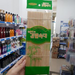 Mành tre cuộn kimbap Hàn Quốc