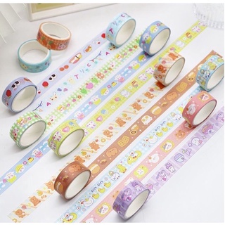washi tap trang trí sổ tay