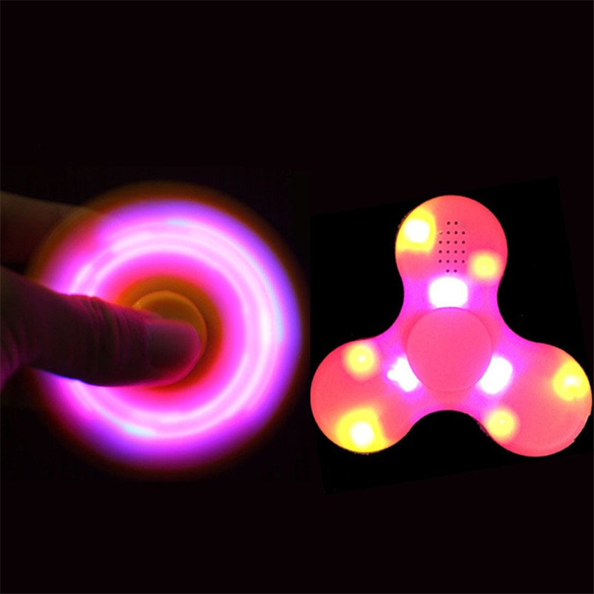 Con Quay Đồ Chơi Fidget Spinner Có Đèn Led Kết Nối Bluetooth 4.0