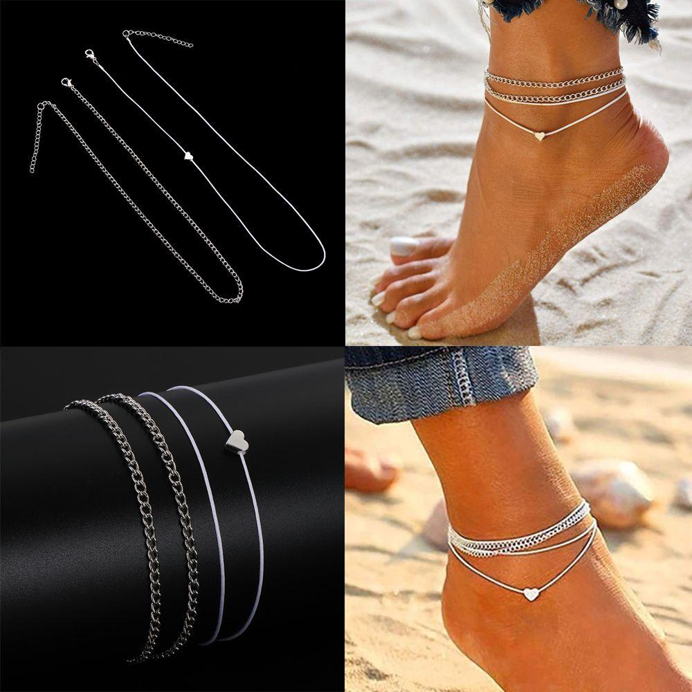 PINEVN Lắc Chân Đính Hạt Thời Trang Mùa Hè Cho Nữ