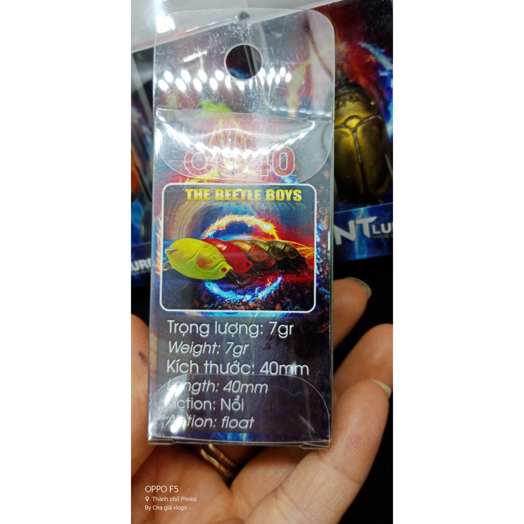 Nhái Hơi CC40 Mới Nhất Củ Team TNTLures/mồi lure cc40 TNT ,,,,ĐỒ CÂU CHA GIÀ VLOGS