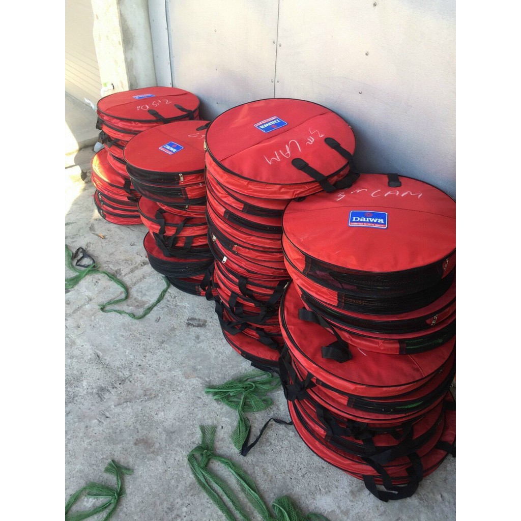 GIỎ CÂU CÁ TÚI ĐỰNG CÁ INOC 304 CHỐNG GỈ CHỐNG HAN SIÊU ĐẸP ĐỦ MÀU